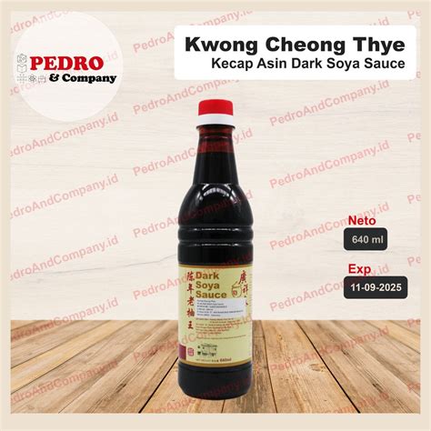 Jual Kwong cheong thye Dark soya sauce 640 ml - kecap bebek | Shopee ...