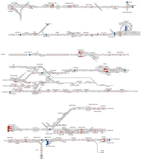 Chiltern Rail Network Map