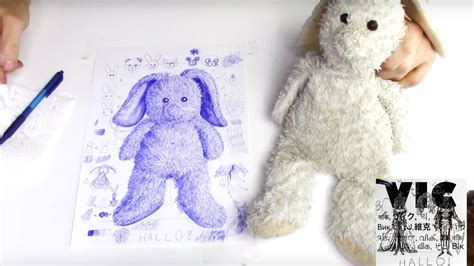 How To Draw Your Favourite Stuffed Animal Part Ii Fluffy Bunny Kids