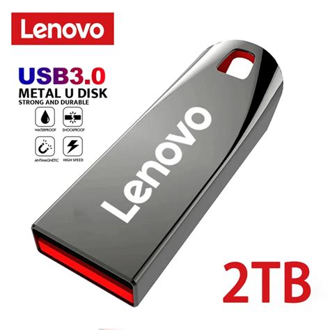 Lenovo 2TB USB 3 0 Flash Laufwerke Hochgeschwindigkeits Metall Pen