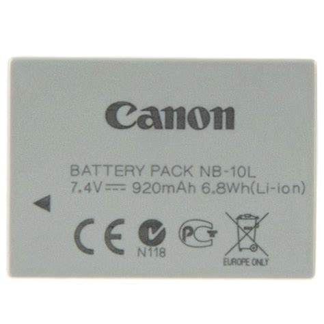 باتری دوربین کانن Canon NB 10L Lithium Ion Battery دیجی آرکی