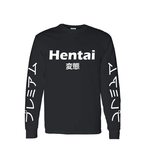 Hentai Long Sleeve T Shirt Etsy
