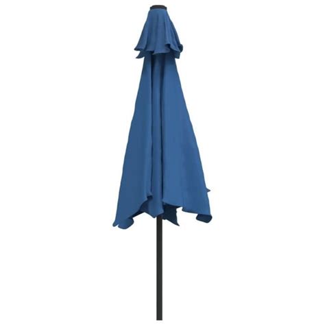 Atyhao Parasol d extérieur avec poteau en métal 300 cm Azuré 98666