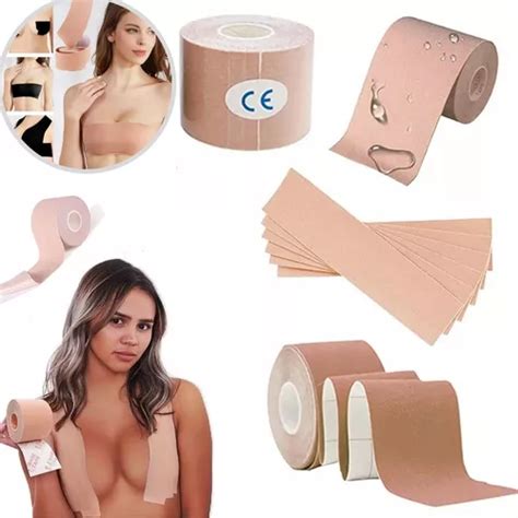 Sutia Fita Tape M Levanta Seios Peito Adesivo Discreto Boob Parcelamento Sem Juros