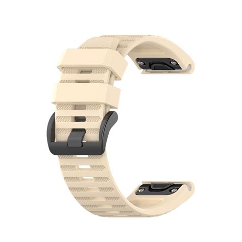 Garmin Fenix X X X Mm Klockarmband Beige Teknikdelar Se