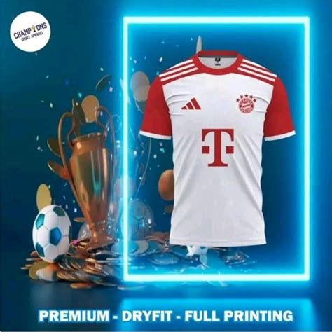 Jual JERSEY BAYERN MUNCHEN HOME 2024 FULL PRINTING Shopee Indonesia