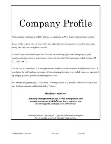 Electrical Services Company Profile Sample Iot Wiring Diagram