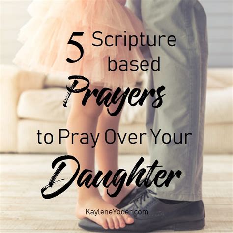 5 Scripture Based Prayers To Pray Over Your Daughter Square Kaylene Yoder