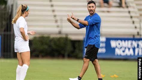 Kieran Hall promoted to associate head coach for Duke women's soccer ...