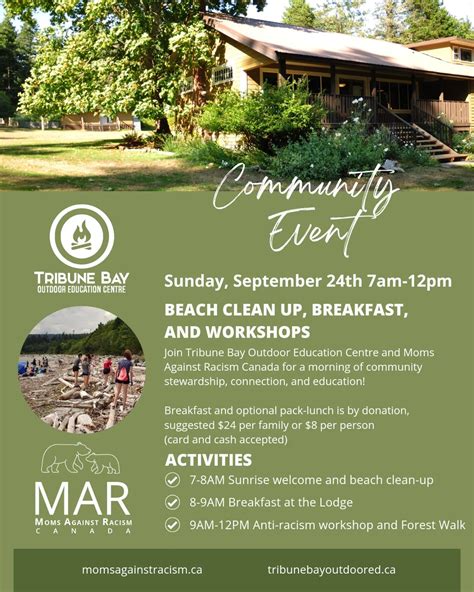 Hornby Island Bc Upcoming Events Tribune Bay Outdoor Education Centre