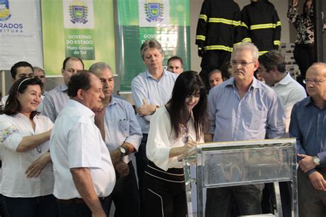 Governador Entrega Viaturas E Obras Em Dourados Ag Ncia De Noticias