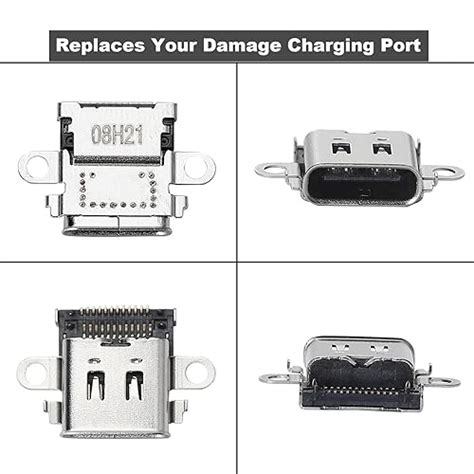 Snapklik Ikpek Pack Usb C Port Replacement For Nintendo Switch