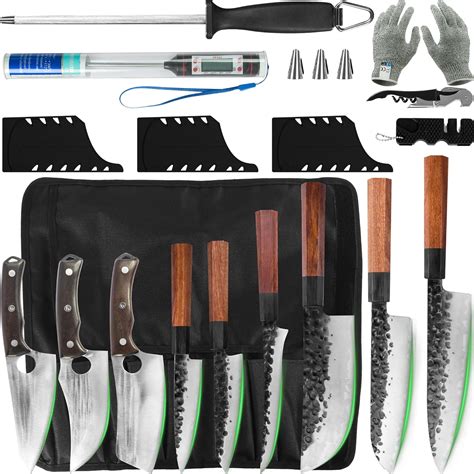 Amazon Fullhi Pcs Japanese Gyuto Chef Knife Set With Knife Bag