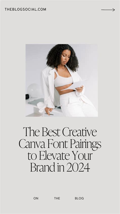 The Best Creative Canva Font Pairings To Elevate Your Brand In 2024