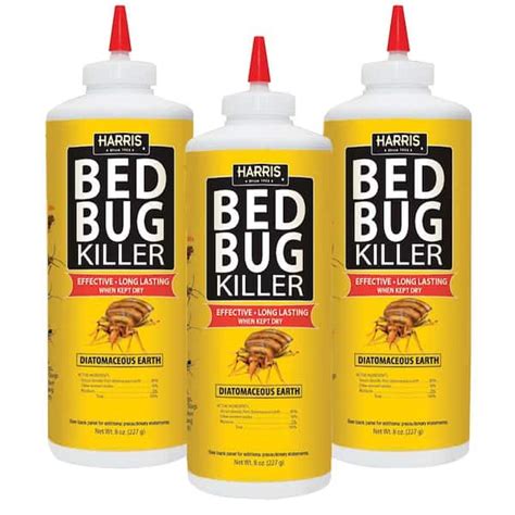 Reviews For Harris 8 Oz Diatomaceous Earth Bed Bug Killer 3 Pack