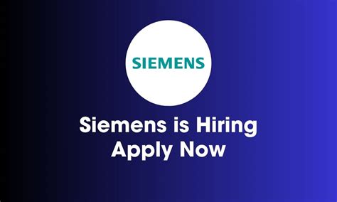 Siemens Hiring Freshers For Graduate Trainee Engineer Apply Now