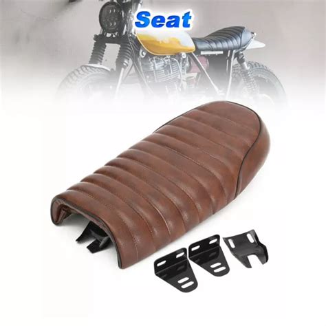 Vintage Saddle Seat High Quality Passenger Fit For Yamaha Sr125 Sr250 Sr400 116 59 Picclick Au