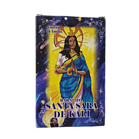 Tarot Baralho Santa Sara De Kali 36 Cartas C Manual Tarot Cigano