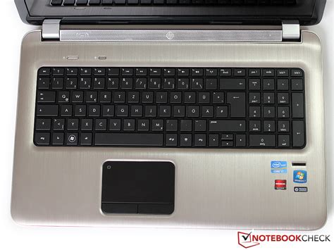 Análisis del portátil HP Pavilion dv7 6c07eg Notebookcheck org Analisis