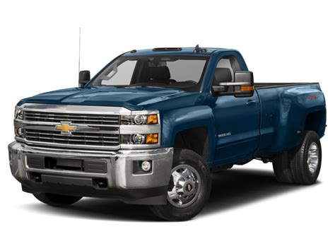 Summit White 2017 Chevrolet Silverado 3500hd Regular Cab Long Box 4