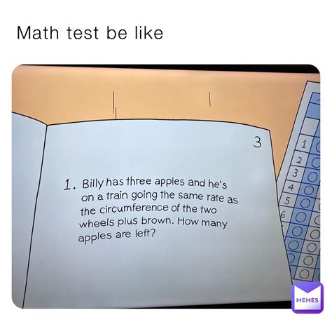 Math test be like | @funny_guyin_class | Memes