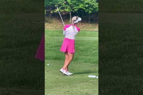 What A Wonderful Swing By Hottest Golfer Bri Teresi Nice Shot Fogolf