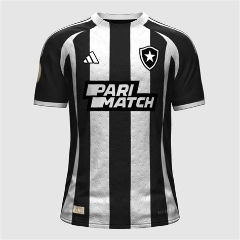 Brasileirao Adidas Botafogo Home Kit Fifa Kit Creator Showcase