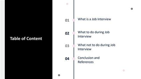 SOLUTION Dos And Donts During Job Interview Pptx Studypool