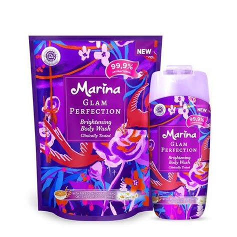 Marina Body Wash 55mL 95mL 430 ML Sabun Mandi Body Wash