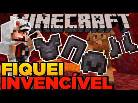 FINALMENTE FIZ A ARMADURA DE NETHERITE COMPLETA NO MINECRAFT YouTube