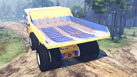 BelAZ-75710 for Spin Tires