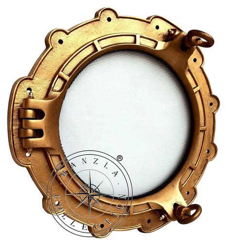 Buy Hanzla Collection Maritime Antique Brass Finish Aluminium