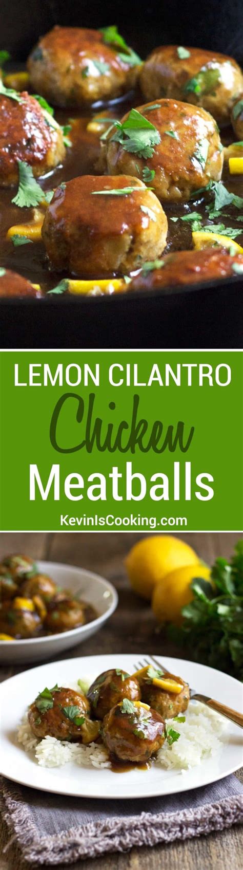 Chinese Lemon Chicken Meatballs