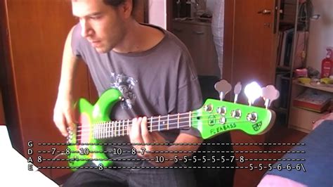 Soul To Squeeze Bass TAB Red Hot Chili Peppers YouTube