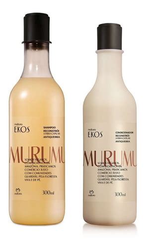 Kit Shampoo E Condicionador 300ml Murumuru Natura Ekos Parcelamento