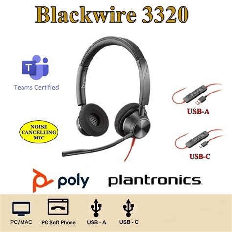 Blackwire 3320 Usb Vanco