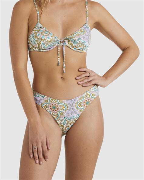 Billabong Summerside Bondi Bikini Bottom Salt Crystal SurfStitch