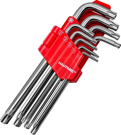 HORUSDY Tamper Proof Star Key Set Folding Security Torx Key Set Sizes