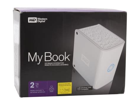Western Digital My Book World Edition II WDG2NC20000N 2TB Network ...