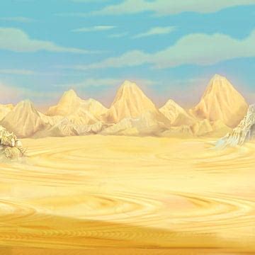 Desert Landscape Png Transparent Desert Landscape Vector Illustration