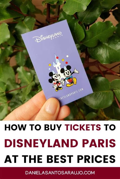 How To Buy Tickets To Disneyland Paris At The Best Prices • Daniela ...