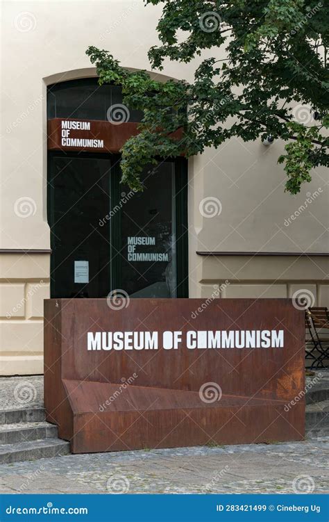 Museum Of Communism In Prague Editorial Stock Image Image Of Museum