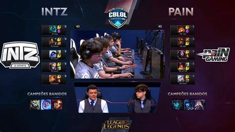 Cblol On Twitter Jogo Intz X Pain Picks E Bans Cblol