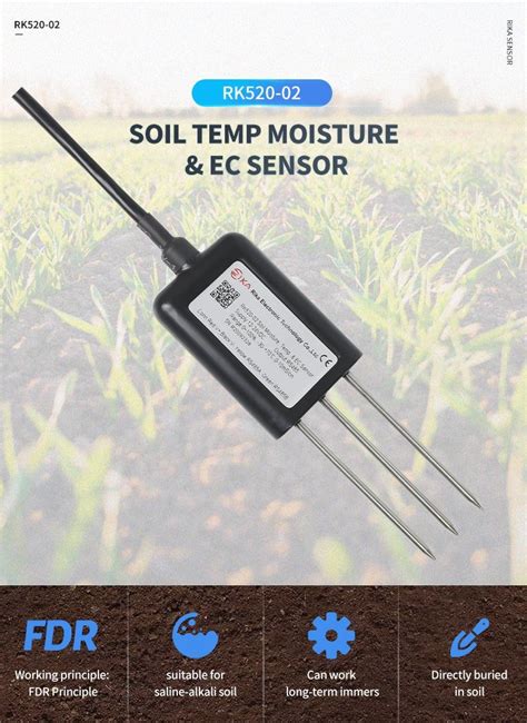 Rk520 02 Iot Network Combined Soil Temperature Humidity Ec Transmitter