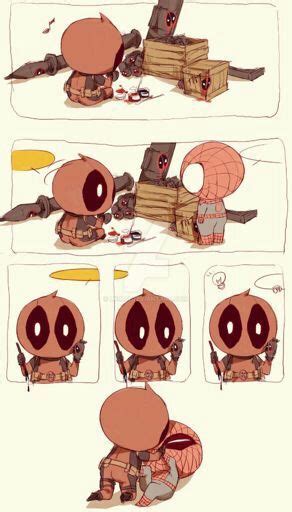 Deadpool Spiderman Yaoi