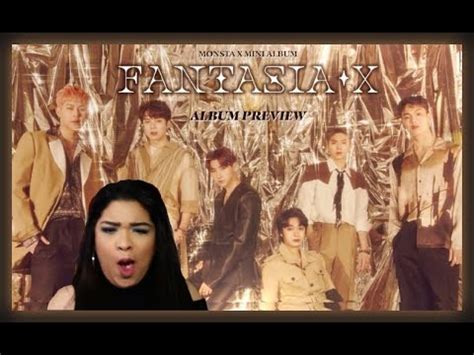 MONSTA X FANTASIA X ALBUM PREVIEW REACTION YouTube