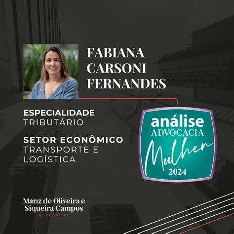 Mariz De Oliveira E Siqueira Campos Advogados - #analiseadvocaciamulher | Mariz de Oliveira e Siqueira Campos Advogados