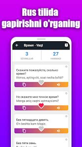 Salom Rus Tilini O Rganish Google Play Ilovalari