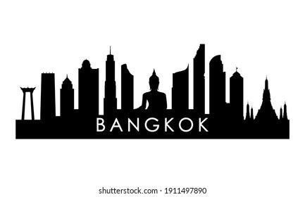 Shanghai Skyline Silhouette Black Shanghai City Stock Vector (Royalty ...