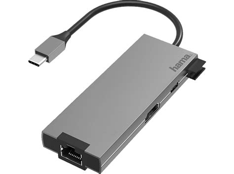 Hama Usb C Hub Multiport Ports X Usb A Usb C Hdmi Lan